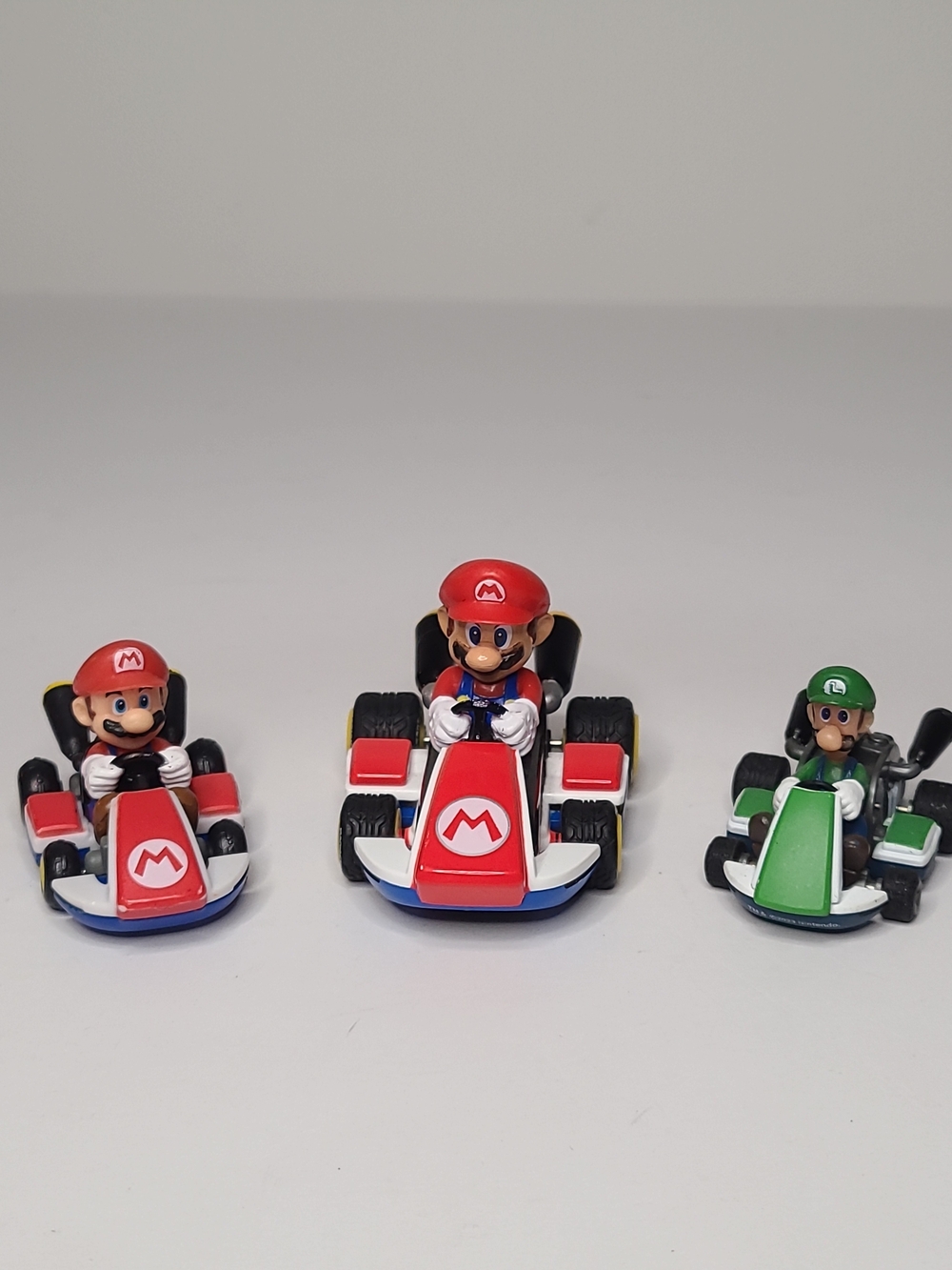 Mario Kart Toy Cars - Red and Green Character Racers